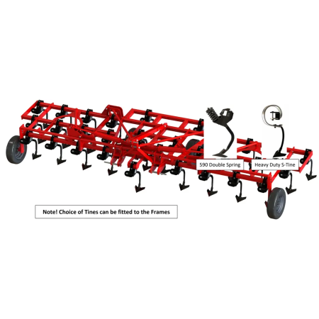 7m Trash Handicult ( HD-Stand ) + saadbed rollers